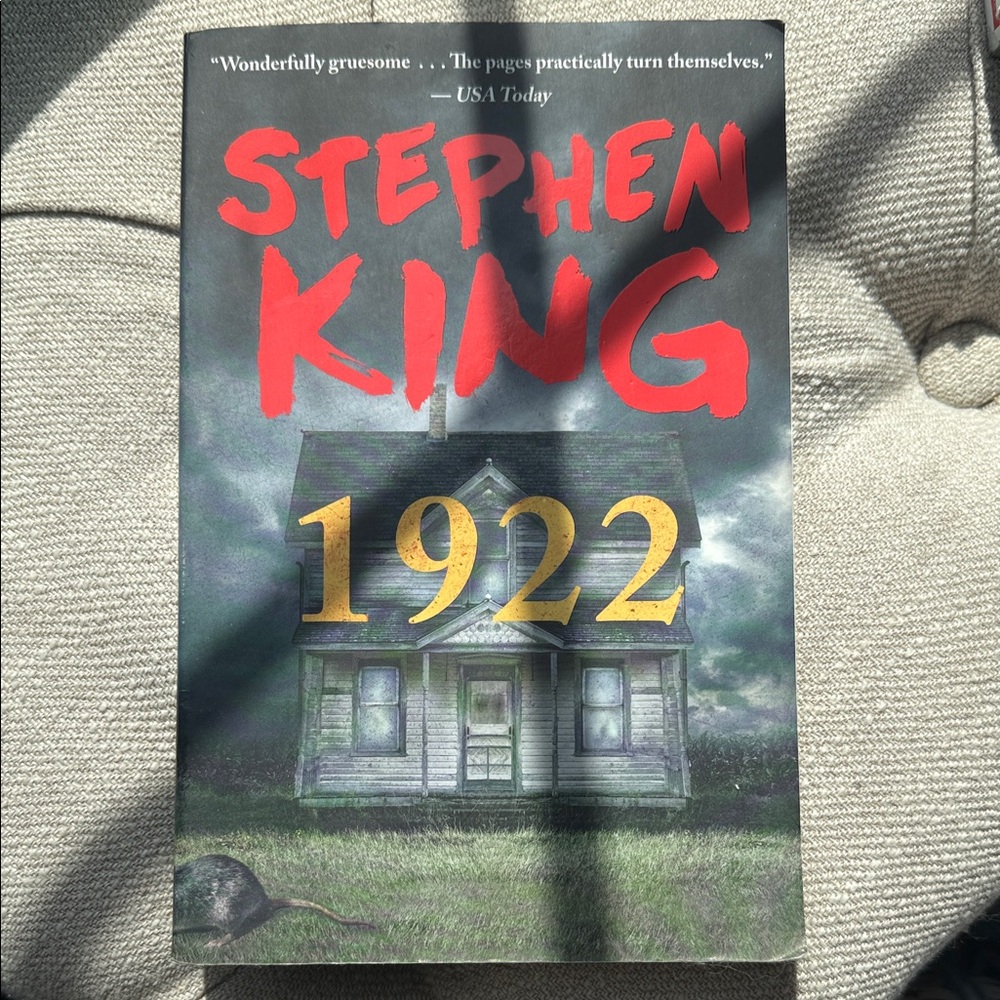 Stephen King '1922' Book